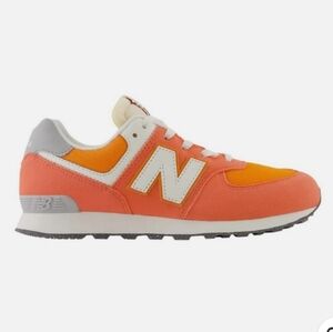 Kids New Balance 574 Orange 12w